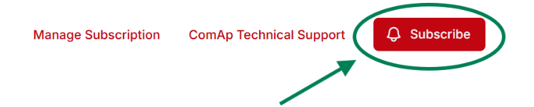 Service Status Page Subscribe